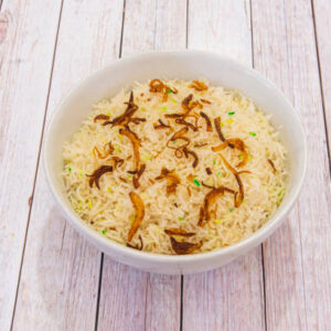 Fried Onion Pilau