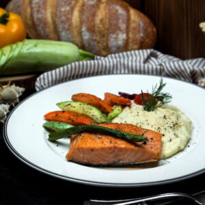 Salmon Methi Dupiaza